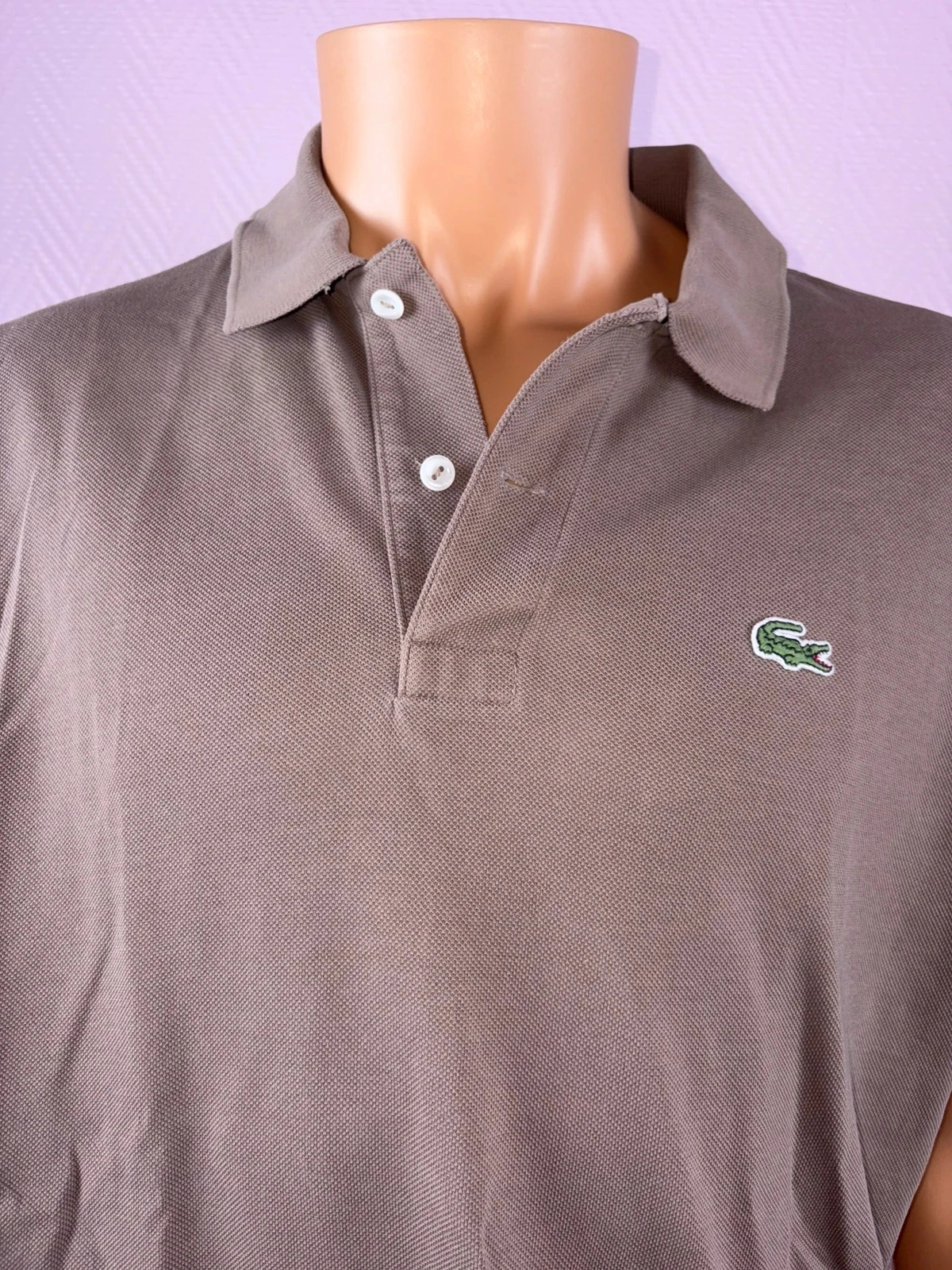 Polo homme Lacoste taille l propre pas neuf – photo 4